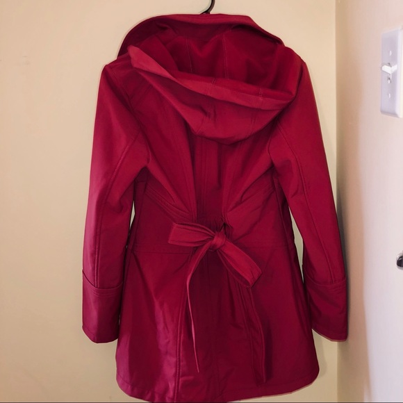 Sebby Collection Pink Double Breasted Coat - Picture 2 of 4